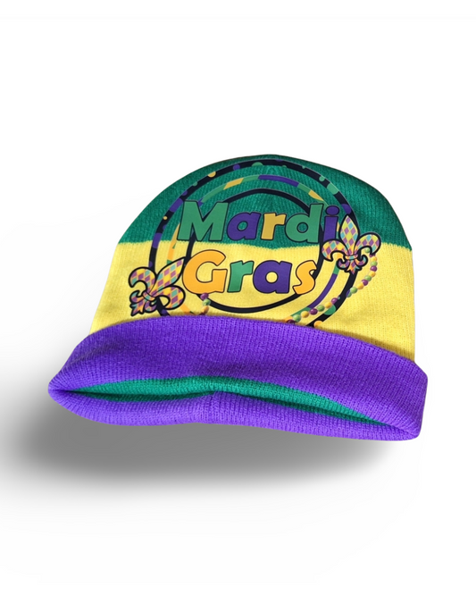 Mardi gras scully hat