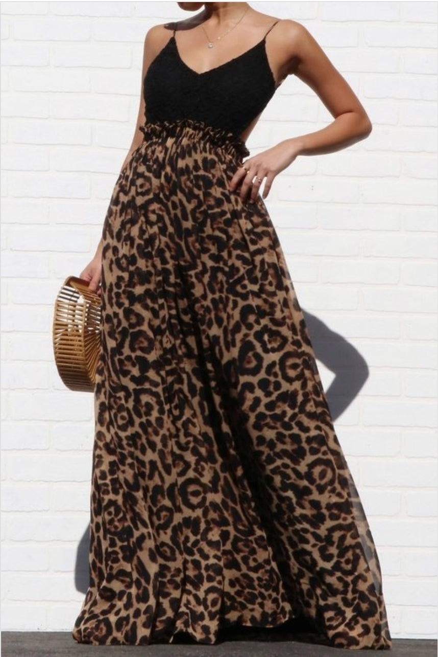 Trendy and Elegant Leopard print long maxi dress design ideas for girls  2020 / Animal Print Dresses - YouTube