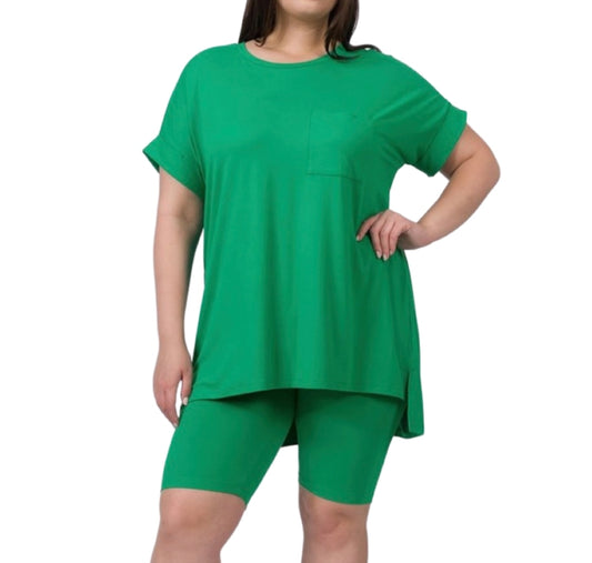 PLUS SIZE WOMEN TIGHT OUTFIT
