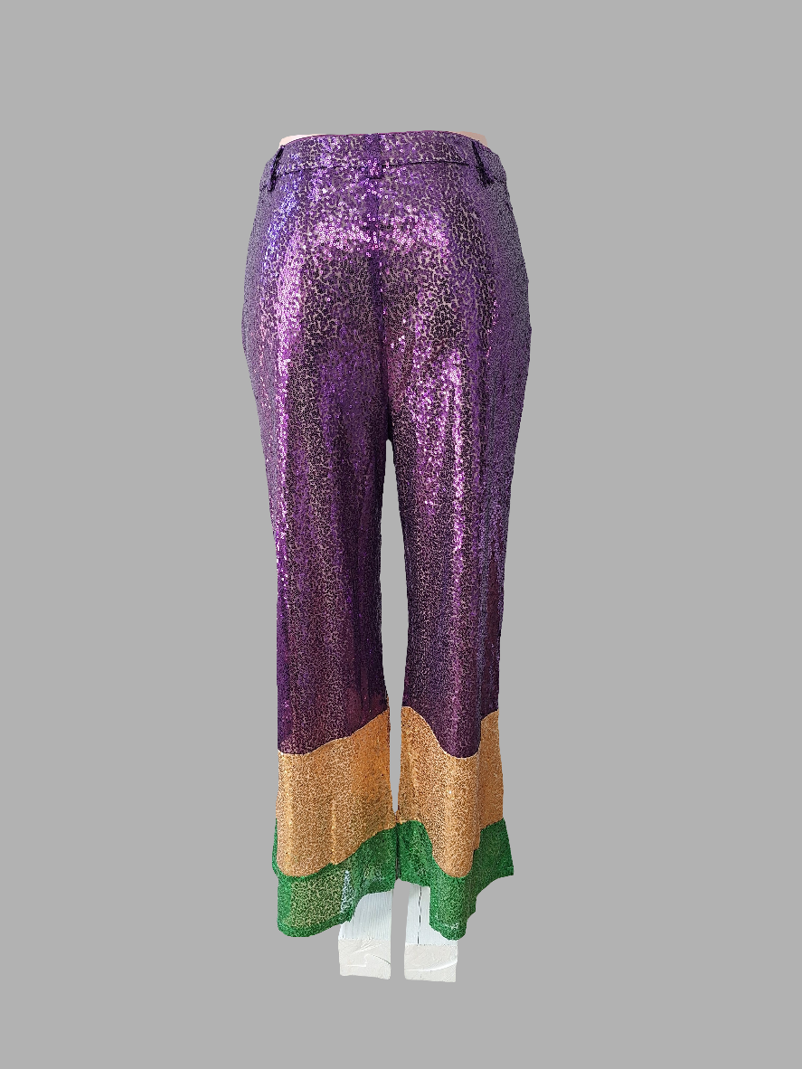 MARDI GRAS colored pants