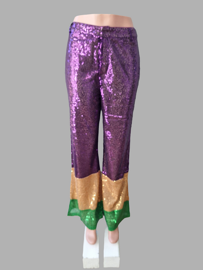 MARDI GRAS colored pants