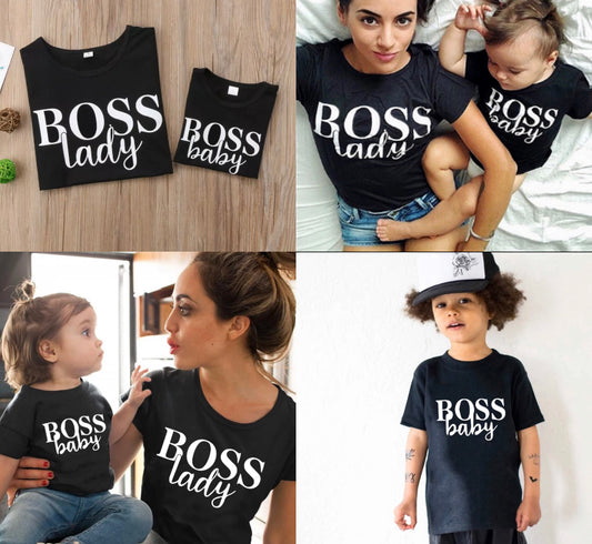 ME & MOMMY: BOSS LADY T SHIRT (KID ONLY)