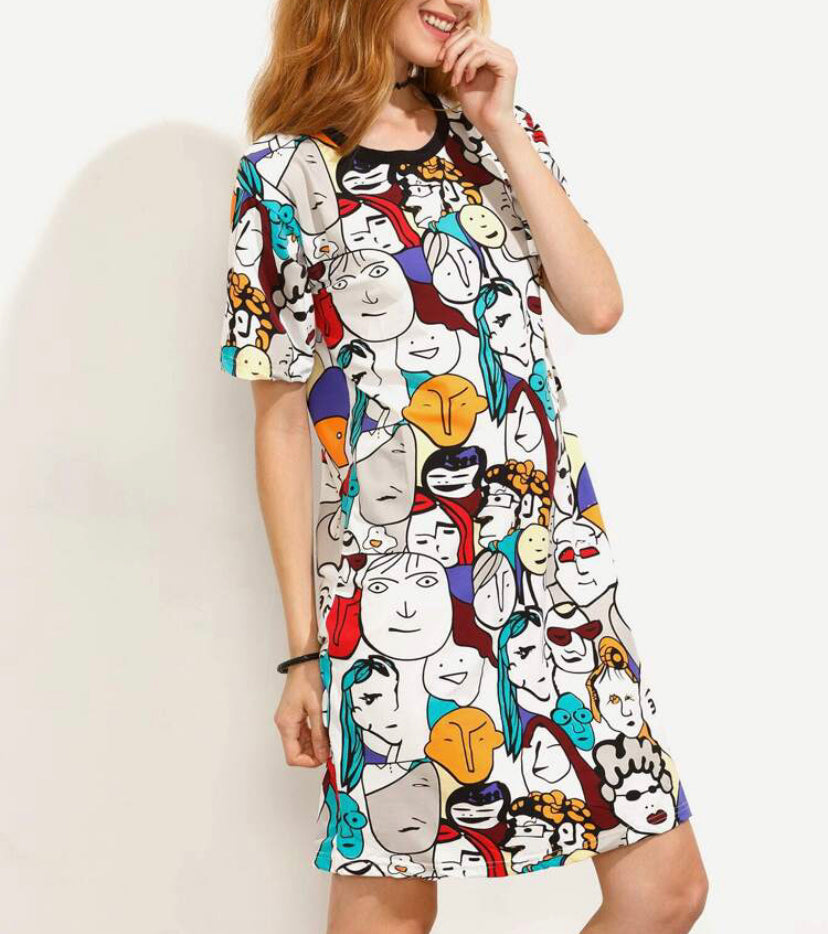 WOMEN QUIRKY CORLORFUL SLEEPWEAR