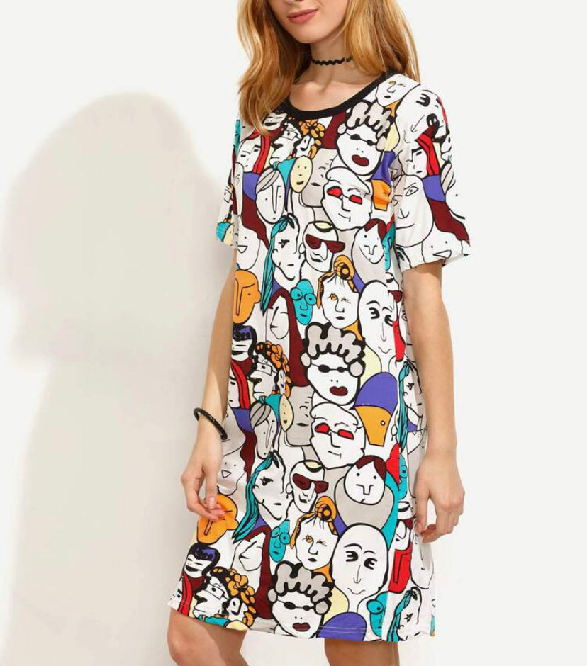 WOMEN QUIRKY CORLORFUL SLEEPWEAR