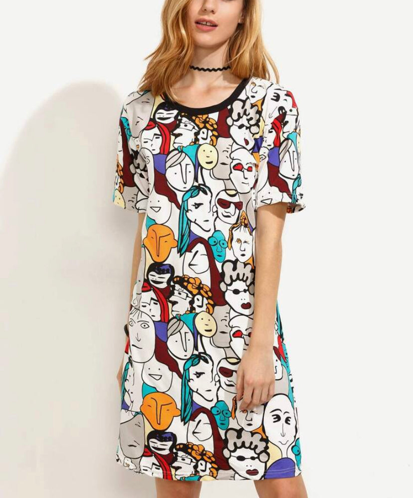 WOMEN QUIRKY CORLORFUL SLEEPWEAR