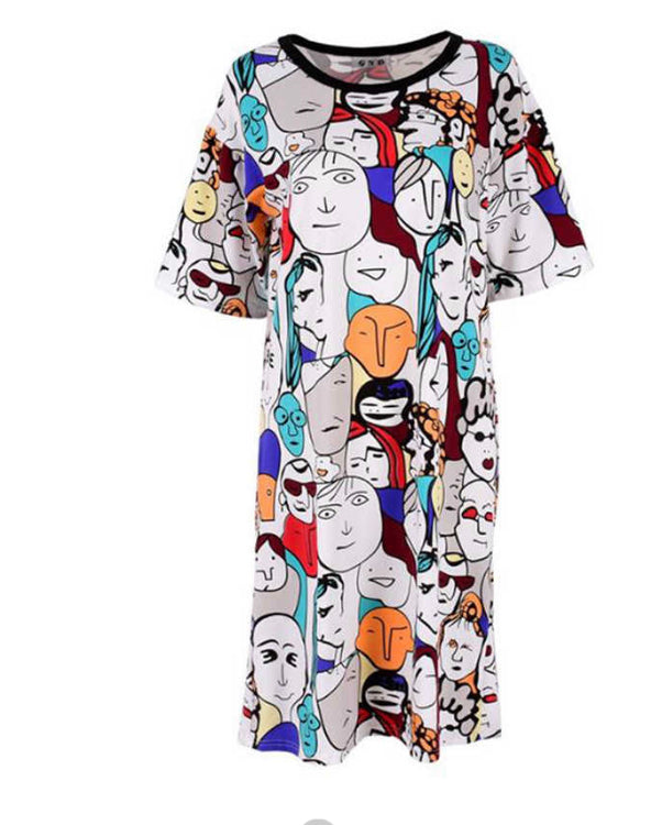 WOMEN QUIRKY CORLORFUL SLEEPWEAR