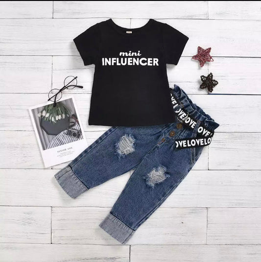 GIRLS "MINI INFLUENCER" OUTFIT