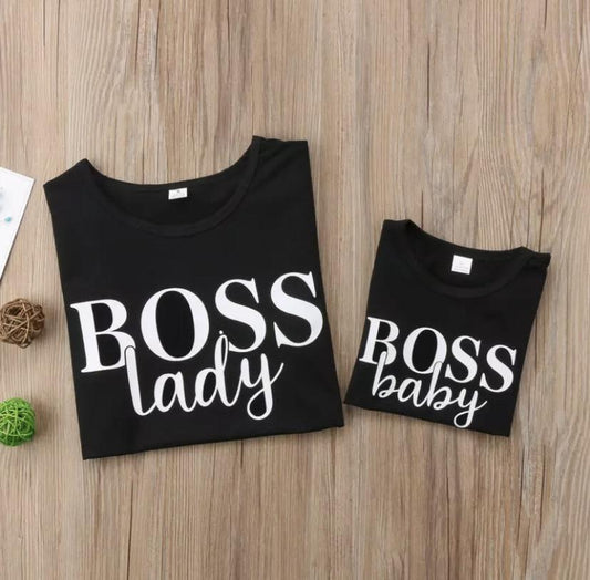 ME & MOMMY: BOSS LADY T SHIRT (ADULT ONLY)