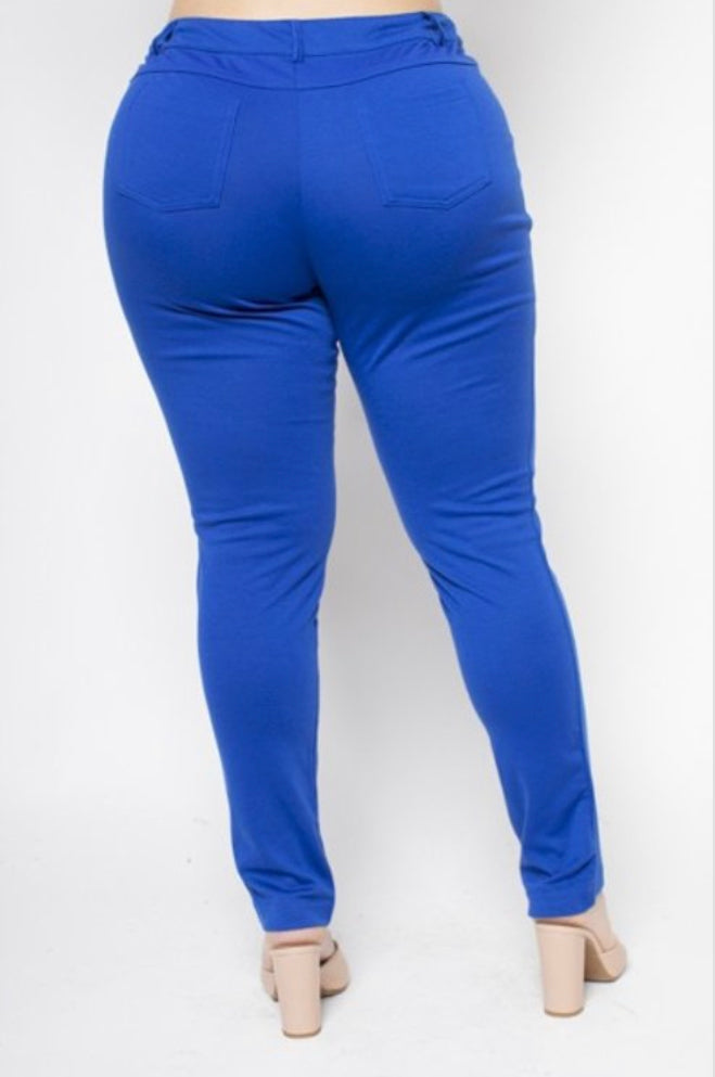 WOMEN SKINNY LEG STREATCH PANTS