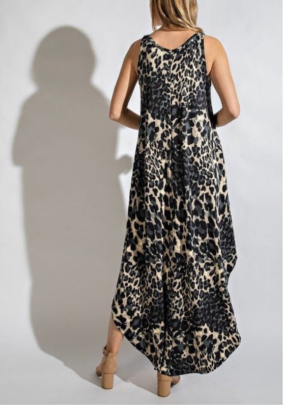 WOMEN ANIMAL PRINT DRESS