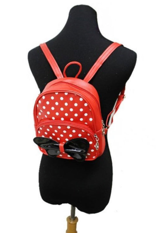 MISS MINNIE INSPIRED GIRLS BACKPACK