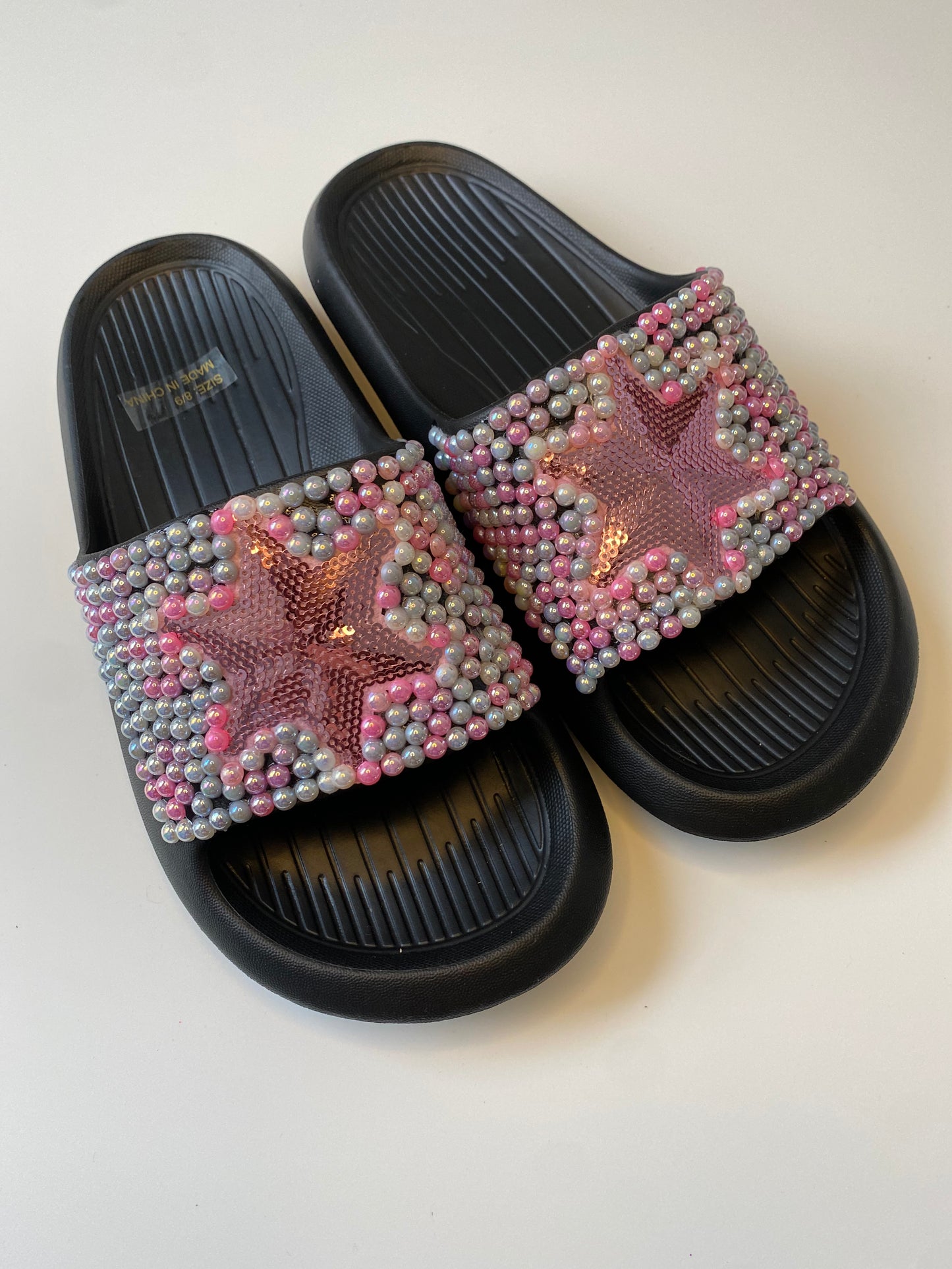 PINK KIE STAR PINK SLIDES