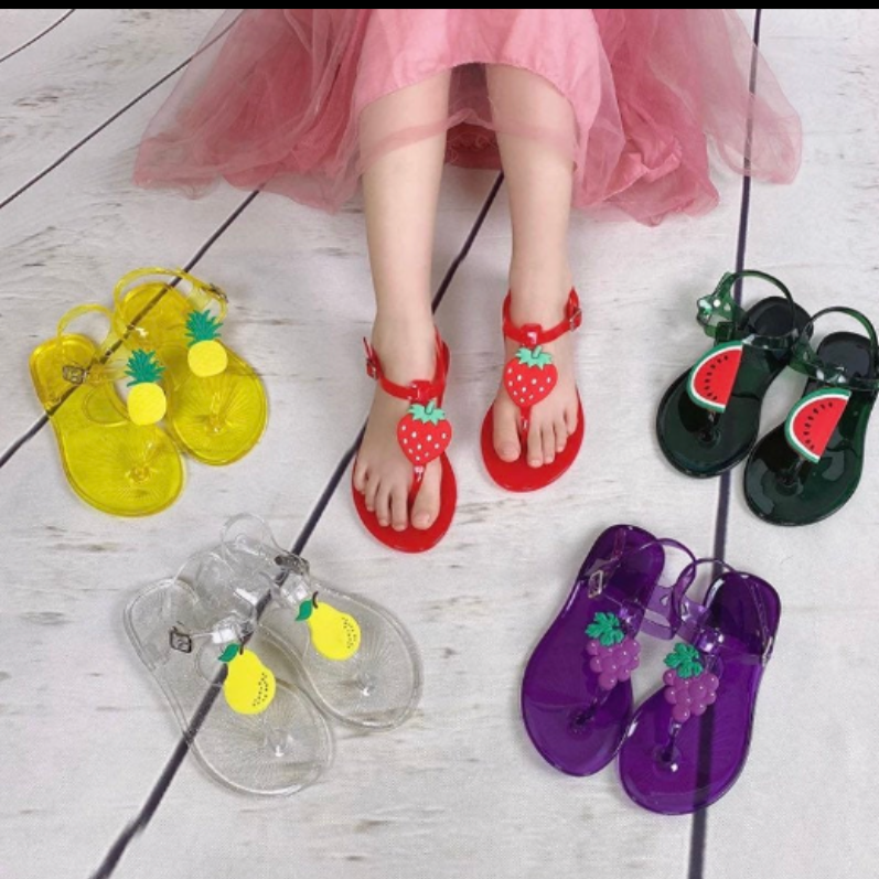 PEAR FRUIT JELLY SANDALS