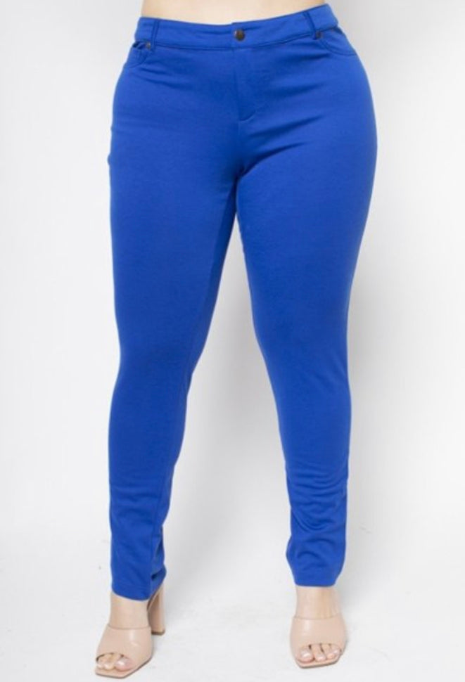 WOMEN SKINNY LEG STREATCH PANTS